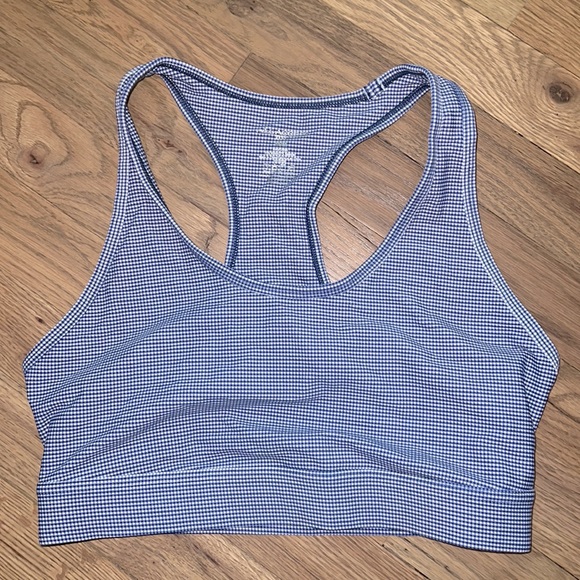 All Access Front Row Bra in Gingham Print Size M - Picture 3 of 7